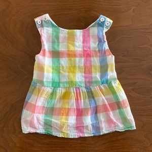 EUC Mini Boden cross-back top. Size 3-4Y.